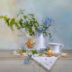 Пазл: Чай с ароматом черёмухи 