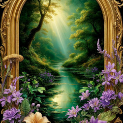 Пазл: Волшебный пейзаж