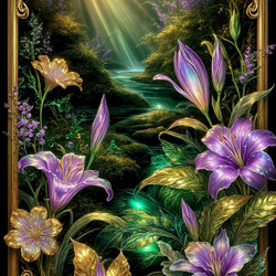 Пазл: Волшебный пейзаж