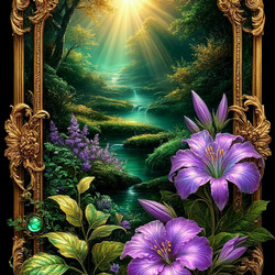 Пазл: Волшебный пейзаж