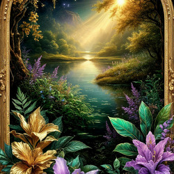 Пазл: Волшебный пейзаж