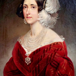 Пазл: Портрет Марии Элизабет Савойской 