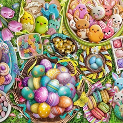 Пазл: Пасхальные сладости
