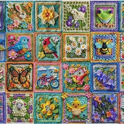 Пазл: Свяжем весну