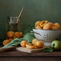 Пазл: Абрикосовый компот 