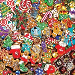 Пазл: Съешь все снежинки