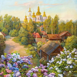 Пазл: Сиреневая Русь 
