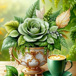 Пазл: Чашечка кофе