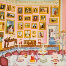 Пазл: Обеденная комната в Осборн-хаус