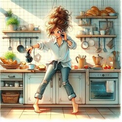 Пазл: Утренний кофе