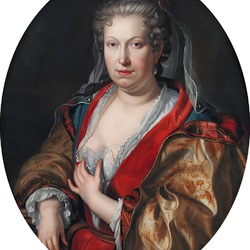 Пазл: Портрет дамы  Изабеллы Фарнезе