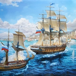 Пазл: Под российским флагом