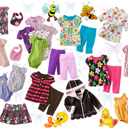 Пазл: Наряды для малыша
