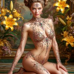 Пазл: Боди-арт