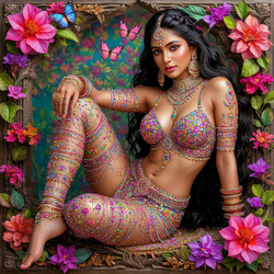 Пазл: Боди-арт