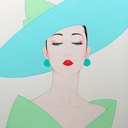 Пазл: Зеленая шляпа