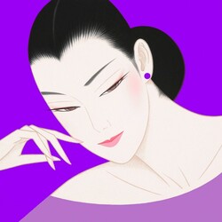 Пазл: Чистый фиолетовый