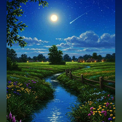 Пазл: Августовские метеоры