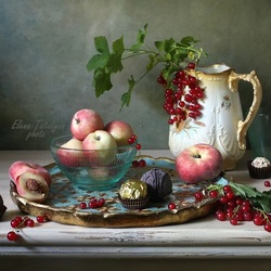 Пазл: С красной смородиной 