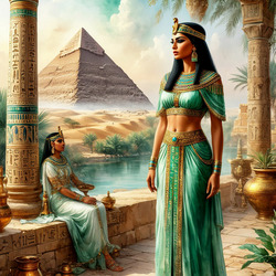 Пазл: Дочь фараона