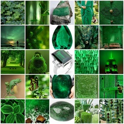 Пазл: Зеленый