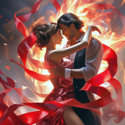 Пазл: Огненный танец