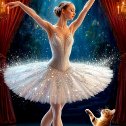 Пазл: Лебединое озеро