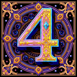 Пазл: Цифра четыре