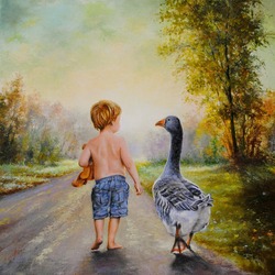 Пазл: Мы шагаем по дороге