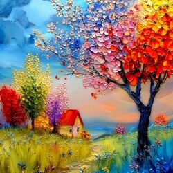 Пазл: Осенние краски