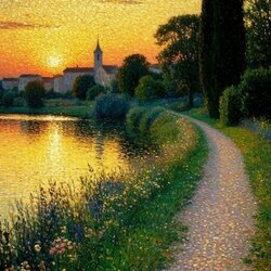 Пазл: По золотой дорожке