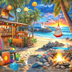 Пазл: На острове