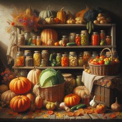 Пазл: Заготовки на зиму