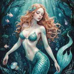 Пазл: Русалка
