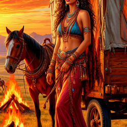 Пазл: Табор уходит в небо