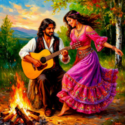 Пазл: Табор уходит в небо