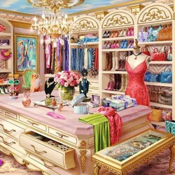 Пазл: Магазин одежды
