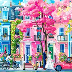 Пазл: Молодожены