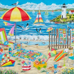 Пазл: На пляже