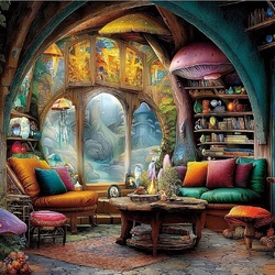 Пазл: Домик хоббита