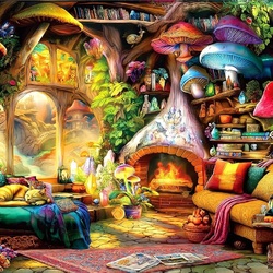 Пазл: Домик хоббита