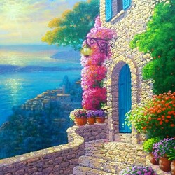 Пазл: Лазурный берег