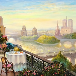 Пазл: Ужин при свечах