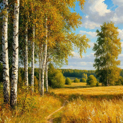 Пазл: Скоро осень, за окнами август