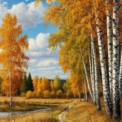 Пазл: Скоро осень, за окнами август