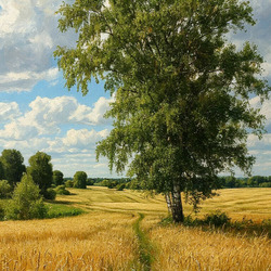 Пазл: Скоро осень, за окнами август