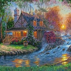 Пазл: Мельница