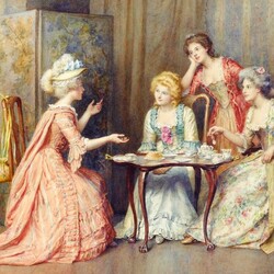 Пазл: Разговор между подругами