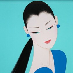 Пазл: Развевающиеся волосы