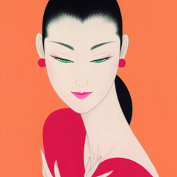 Пазл: Изящество оранжевого